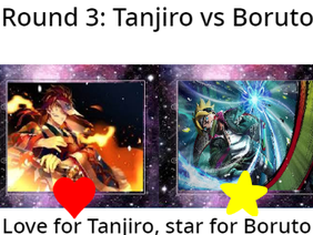 Round 3: Tanjiro vs Boruto