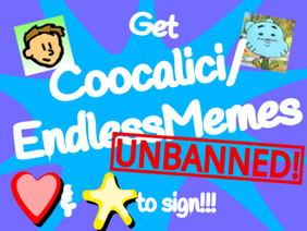 Petition to Get @Coocalici Unbanned!