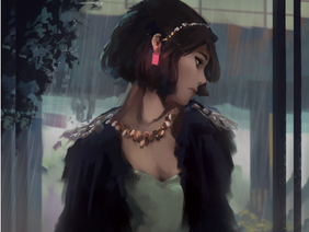 Regal in the Rain | Art