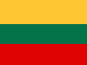 Flag of Senegal to Flag of Lithuania