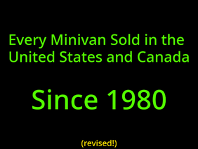 (Revised) Every Minivan Sold in the United States and Canada Since 1980