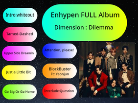 Enhypen Full Album Dimension:Dilemma