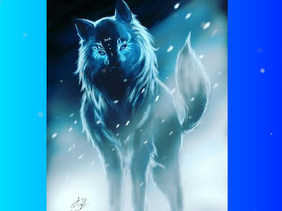 Luna's Wolf Form (My wolf form)