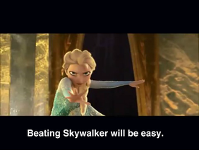 Luke Skywalker vs Frozen 