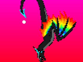 Rainbow dragon Remix But Pixel