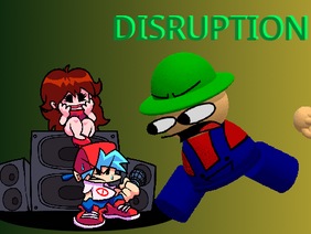 Disruption (FULLY PLAYABLE) VS Dave and Bambi Golden Apple Edition 