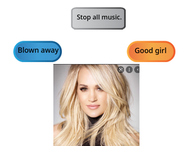 Carrie Underwood~Blown Away and Good Girl.