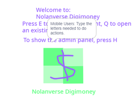 Nolanverse Digimoney + Online Store