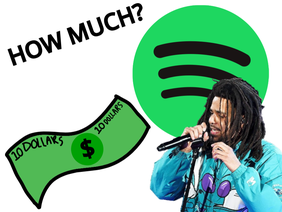 How much money does J. Cole make from Spotify?
