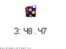 Simple Rubiks Cube Timer