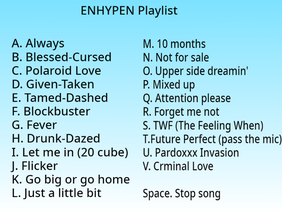 ENHYPEN Playlist