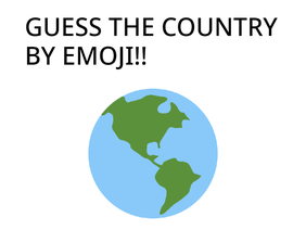 Guess the country by emoji! #games