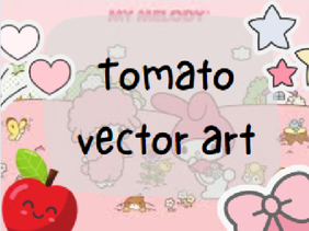 Tomato vector Art process [ 3D or Realistic ]