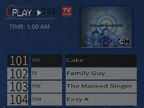 Comcast TV Guide Listings