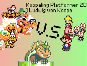 Koopaling Platformer 2D - 1 Ludwig von Koopa #All #Games #Koopalings