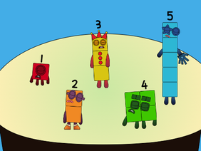 Numberblocks Band But They Act Like RNB