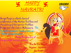 Happy Navratri #Jai Durga Maa
