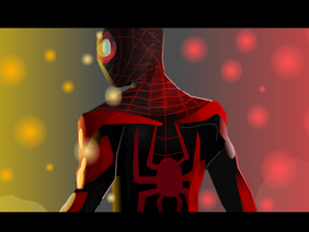 Miles Morales Spider-man Drawing