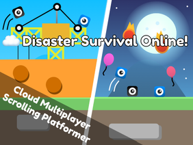 ☁ Disaster Survival Online! | A Multiplayer Platformer | #games #all