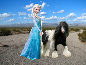 find a pony for Elsa and Anna . remix