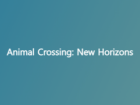 Animal Crossing: New Horizons Main Theme