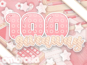 ⛱️  100+ giveaway »