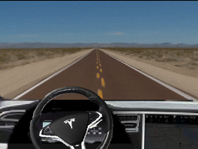Tesla driving simulator #tesla