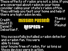 Radon Game [Presentation Release]