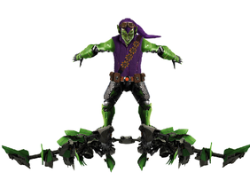 how is going to look the green goblin from tasm2 in tasm3