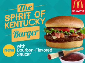 McDonalds: Spirit of Kentucky Burger (New Bourbon-Flavored Sauce)