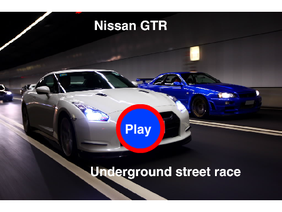 Nissan GTR underground street race