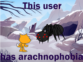 this user has arachnophobia
