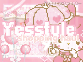 ⛸️ yesstyle shopping haul !! ▨▢▢ 