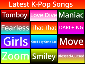 Latest K-Pop Songs (2021-2022)