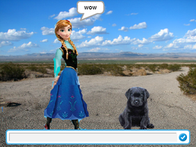 find a pony for Elsa and Anna . remix-2