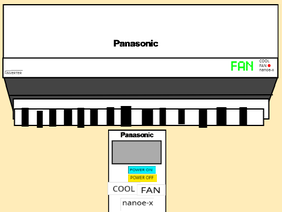 Panasonic Split Type Aircon Sim