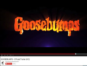 Watch the Goosebumps movie trailer!