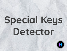 Special Key Detector