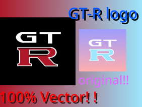100% Vector  GT-R logo
