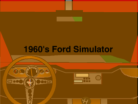 60's Ford simulator
