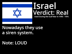 Israel EAS Verdict but LOUD