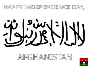 Happy Independence Day, Afghanistan!