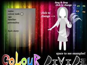 Colour Divide RPG bio template to remix!