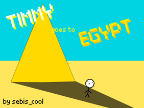 Timmy goes to Egypt