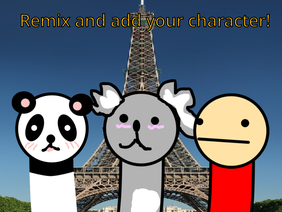 Add Yourself Looking At The Eiffel Tower #all remix remix