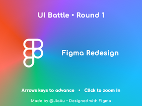 Figma Redesign • UI Battles
