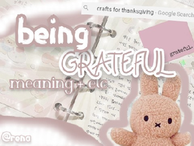 ⌕ being thankful | ideas, gifts, meaning, etc ☆