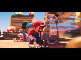 The Super Mario Movie Pipe Scene 