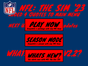 NFL: The Sim '23 - v2.2 (MOBILE FRIENDLY)