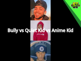 Bully vs Quiet Kid vs Anime Kid // #All #Trending #Animations #Comparisons